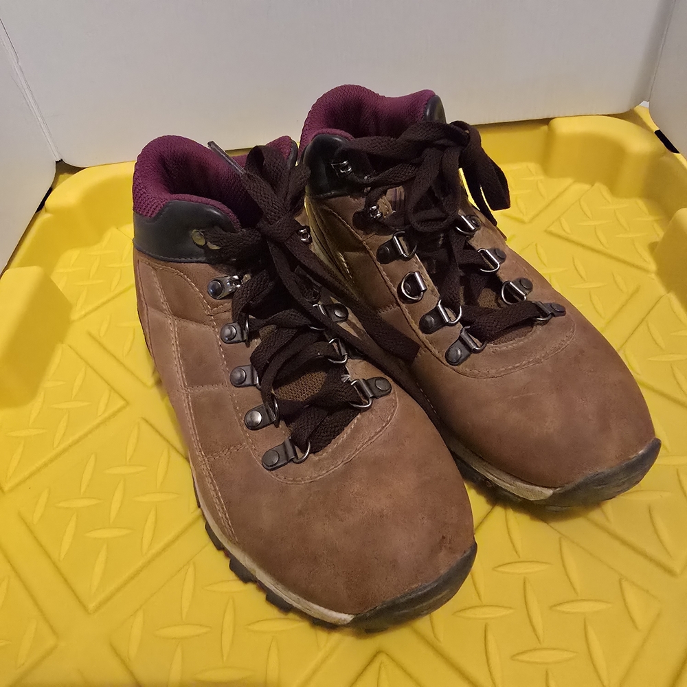 RBX Brown and Purple Ankle Boots